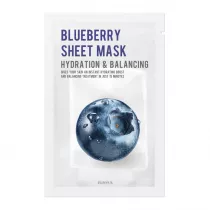 Eunyul Blueberry Sheet Mask nawilajca maseczka w pachcie z jagodami 22 ml