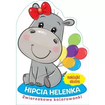Zwierzakowe kolorowanki. Hipcia Helenka