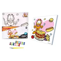 Qbee Malowanie po numerach 30x30cm Smakowity Nastr�j