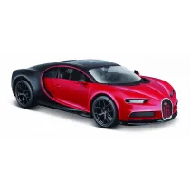 MAISTO 31524 Bugatti Chiron sport czarno-czerwony 1:24