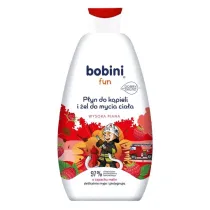 Bobini Fun P�yn do k�pieli i mycia cia�a Malina 500 ml