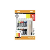 Fila Simply Acrylic - Zestaw farb akrylowych - 25 szt. (126500410)