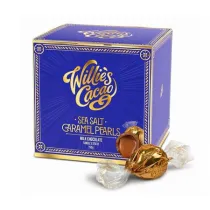 Willies Cacao Czekoladki Sea Salt Caramel Milk Chocolate Pearls 150 g