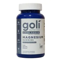 Goli Nutrition Zero Sugar Magnesium - Magnez - elki bez dodatku cukru Suplement diety 60 szt.