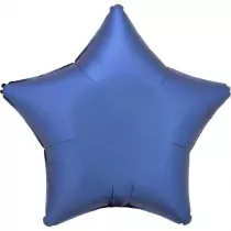 Amscan Balon foliowy Lustre Azure niebieski gwiazda 48cm