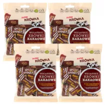 Super Krwka Krwki bezmleczne kakaowe Zestaw 4 x 150 g Bio