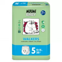 Muumi Baby Pieluchomajtki ekologiczne 5 (10-15 kg) 38 szt.