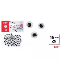 Mp Main Paper Oczy ruchome samoprzylepne 15mm