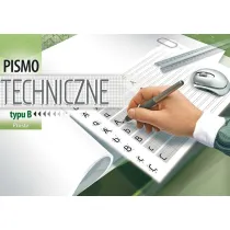 Kreska Blok pismo techniczne typu B proste A4