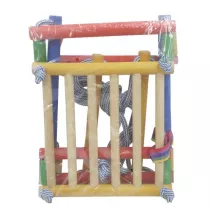 Hutawka drewniana kolorowa 108252 Lazur-Mix
