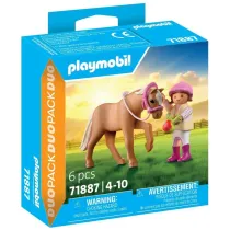 Playmobil DuoPack Dziewczynka z kucykiem 71887