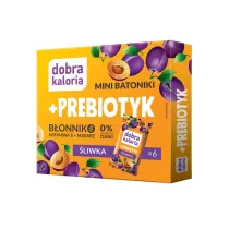 Dobra Kaloria Mini batoniki +Prebiotyk liwka 6 x 17 g