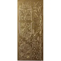 Galeria Hobby Stiker a�urowy z�oty 10x23cm