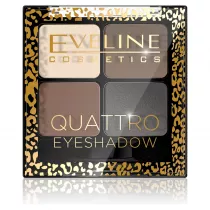 Eveline Cosmetics Quattro Eyeshadow poczw�rny cie� do powiek 10 7.2 g