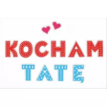LearnHow Dekoracje okoliczno�ciowe - Kocham Tat� 01 12 szt.