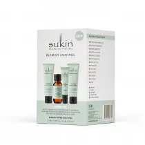 Sukin Blemish Control zestaw kosmetykw do twarzy na niedoskonaoci 3 x 50 ml + 15 ml