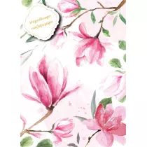 Henry Karnet B6 z dowieszk magnolia