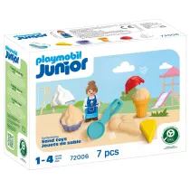 Playmobil Junior Lodziarnia z piasku 72006