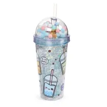 Puckator Kubek ze s�omk� i zawieszkami Bubble Tea