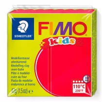 Staedtler Masa plastyczna termoutwardzalna Kids, czerwona, 42g, kostka