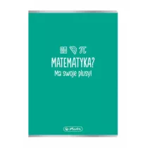 Zeszyt A5/60 kartek kratka Matematyka HERLITZ 9577438 kratka 60 kartek
