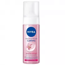 Nivea Caring pielgnujca pianka do mycia do twarzy 150 ml