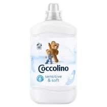 Coccolino Pyn do pukania tkanin koncentrat Sensitive & Soft (68 pra) 1.7 l