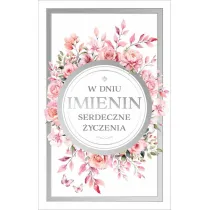 Art Nuvo Karnet Imieniny (13x20,5cm) KI-05