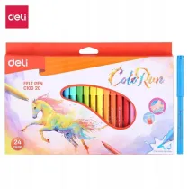 Deli Flamastry Colorun 24 kolory
