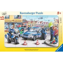 Puzzle 15 Police Deployment Frame Ravensburger