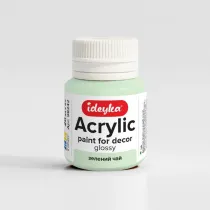 Ideyka Farba akrylowa Zielona herbata 20ml