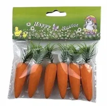 Marchewki styropianowe 7cm 6 szt