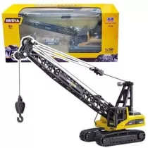 Dwig gsienicowy Ruchomy Metalowy Huina 1:50 Leantoys