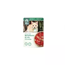 Pure Nature CAT Wildschwein Ente - dzik z kaczk i rumiankiem dla dorosych kotw 85 g
