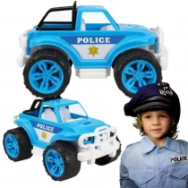 Teren�wka policja w siatce Technok