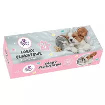 Beniamin Farby plakatowe The Sweet Pets 20ml 12 kolorw