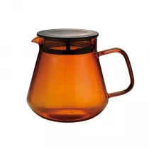 Hario Colors Tea & Coffee Server Serwer z filtrem bursztynowy 600 ml
