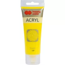 Happy Color Farba akrylowa 75ml cytrynowa
