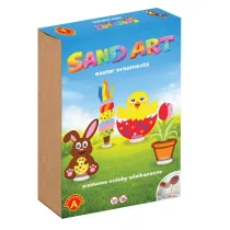 Zestaw kreatywny Piaskowe Malowanki. Ozdoby Wielkanocne - Zaj�czek Alexander