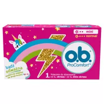 O.b. Organic tampony Normal + Mini 2 x 8 szt.