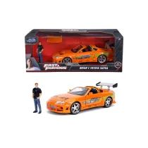 Jada F&F Toyota Supra 1:24 + figurka