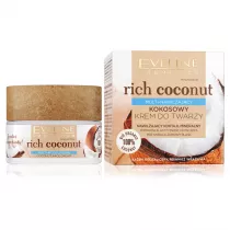 Eveline Cosmetics Rich Coconut multi-nawilajcy kokosowy krem do twarzy 50 ml