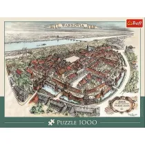 Puzzle 1000 Warszawa Stare Miasto 1951 TREFL