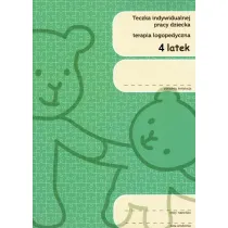 Teczka indywidualnej pracy dziecka. Terapia logopedyczna. 4-latek