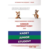 Matematyka z wesoym kangurem Suplement 2025