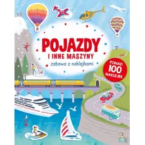Zabawa z naklejkami. Pojazdy i inne maszyny
