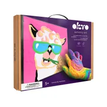 Zestaw do modelowania z masy plastycznej po numerach 29*29 cm Lama Okto
