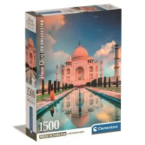 Puzzle 1500 el. Compact Taj Mahal Clementoni