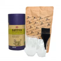Sattva Naturalna zio�owa farba do w�os�w Indigo 150 g