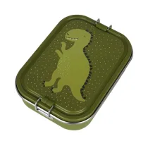 Lunch box stalowy duy Dinozaur